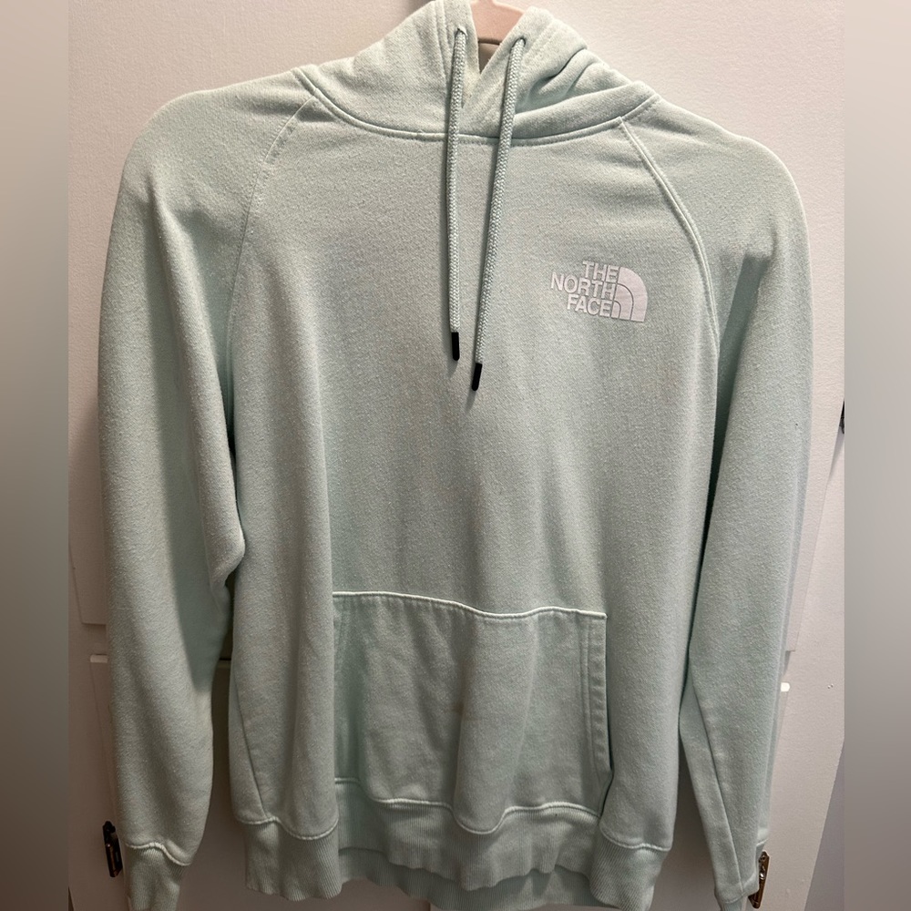 The North Face Mint Green Hooded Sweatshirt Women’s M